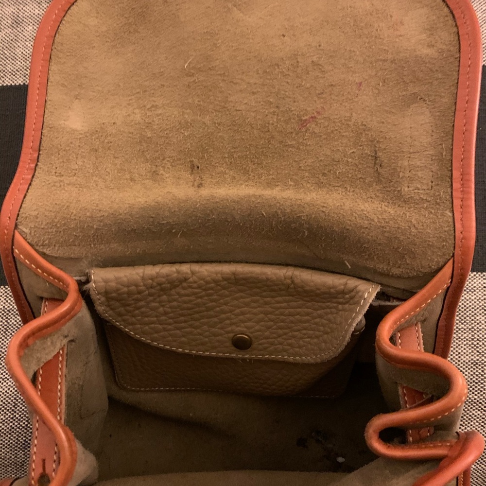 Dooney & bourke vintage saddle bag belt closure - Picture 3 of 4